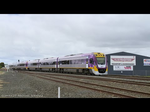 Vline Vlocity Railcar Transfer VL52 & VL21 (6/1/2021) - PoathTV Australian Trains & Railways