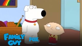 Stewie & Brian go back in time | FAMILY GUY | FOX BROADCASTING