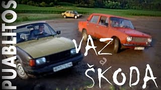 preview picture of video 'Puablitos  Rally VAZ a ŠKODA'