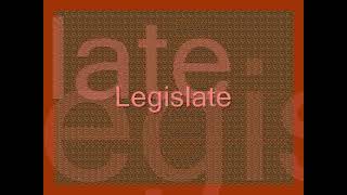 Legislate - Act 2