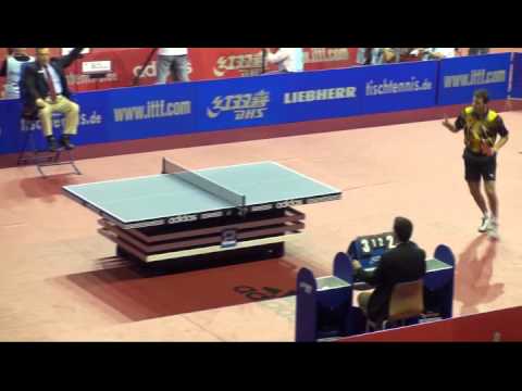 German Open 2010 Chen Qi vs  Timo Boll