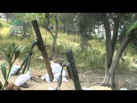 استهداف جيش الإسلام بقذائف الهاون مواقع قوات النظام في بلدة المليحة في ريف دمشق