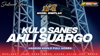 Download lagu SHOLAWAT JOWO KULO SANES AHLI SUARGO • HADROH KOPLO BASS HOREG mp3