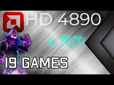 *AMD HD 4890 in 19 Games      |  2020