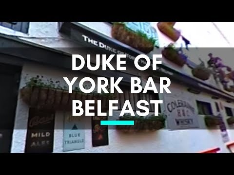 Duke of York Bar Belfast Northern Ireland - 360 Degree Video Video