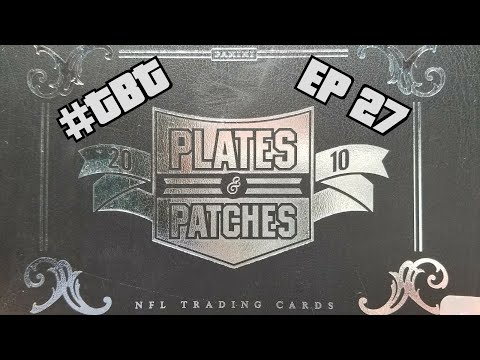 2010 Plates and Patches Football Hobby Box. Throwback Thursday Episode 27