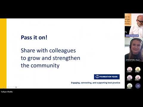 Foundation Years Online Event - 06 07 23