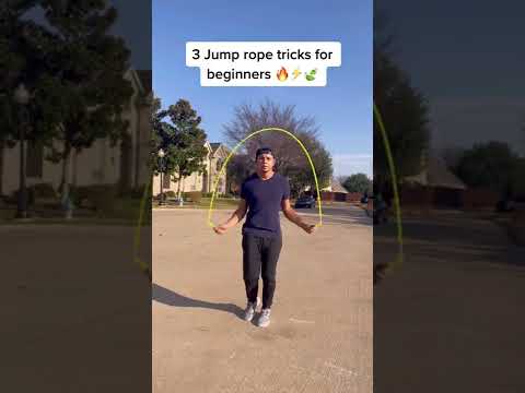 3 Jump rope  tricks  for  beginners
