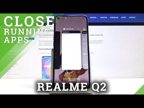 How to Turn Off Running Apps in REALME Q2 – Disable Running Apps