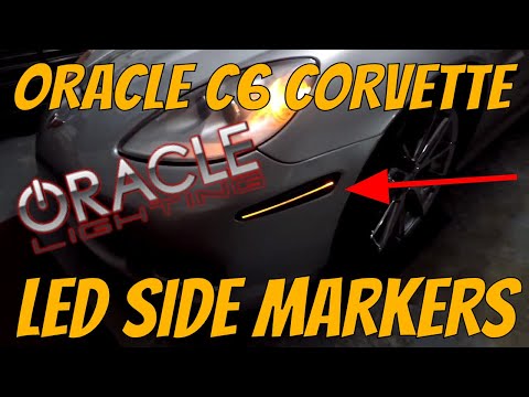 Oracle LED Sidemarkers Unboxing, Review & Installation on C6 Corvette