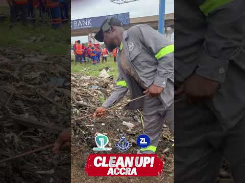 WATCH: Shocking Drain Blockage at Mallam Junction as Clean Up Accra Intensifies | Channel One News