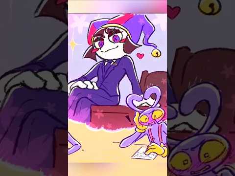 Jax has a CRUSH on Pomni... #theamazingdigitalcircus #tadc #funnybunny #comicdub #fusionx