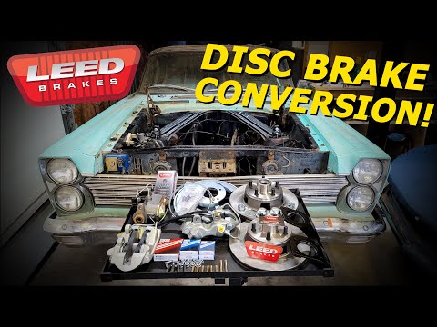 How to Install Disc Brakes on a Classic Car, LEED BRAKES