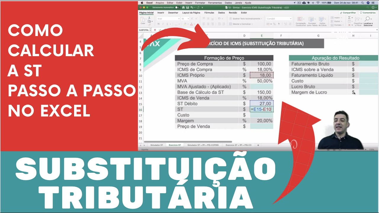 Como calcular a Substituição Tributária?