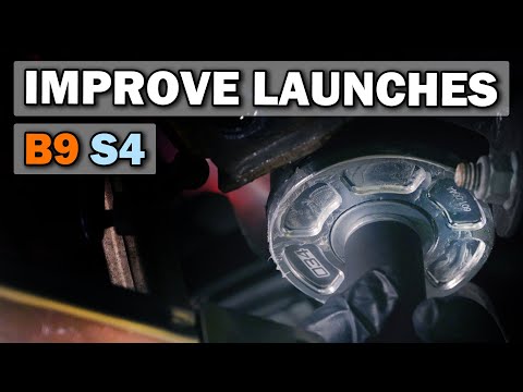 034Motorsport Rear Subframe & Differential Inserts | Improve Launches, Shifts & Cornering | Audi B9
