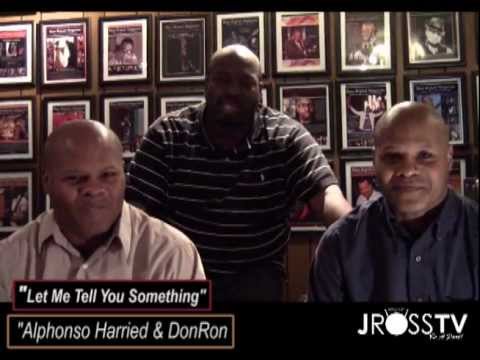 "Let Me Tell You Something"  - Alphonso Harried - " Studio Money" - www.Jross-tv.com