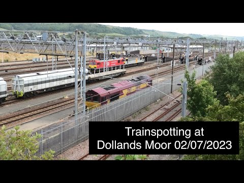 Trainspotting at Dollands Moor, A Flying Visit whilst passing