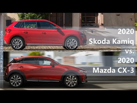 2020 Skoda Kamiq vs 2020 Mazda CX-3 (technical comparison)