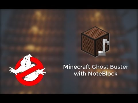 Brickster - Minecraft Ghost Buster with NoteBlock #minecraft #music #ghostbusters