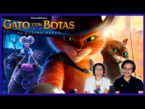 GATO CON BOTAS: EL ULTIMO DESEO ✨ | VIENDO POR PRIMERA VEZ | PELICULA | Reacción