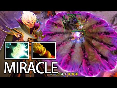 EPIC Invoker AoE BLAST + Carry Item by Miracle Dota 2 Top 1 MMR Wolrd