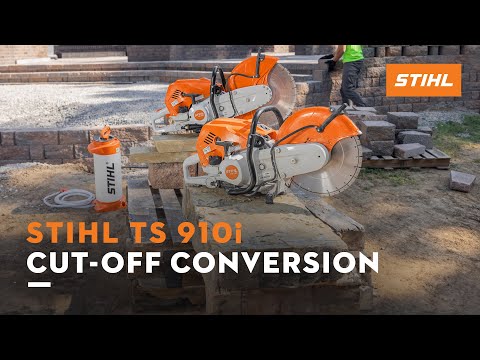 Professional TS 910i cut-off machine conversion | STIHL