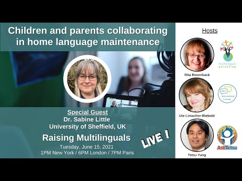 S24: Dr. Sabine Little - Children and parents collaborating in home language maintenance