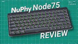 NuPhy Node75 Review - 75% Kyboard with Unique Touch Bar