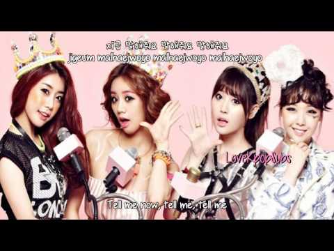 Girl's Day - Please Tell Me (말해줘요) [English subs + Romanization + Hangul] HD