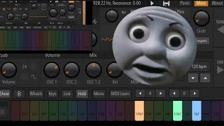 Thomas’ “O Face” Sound Effect On Synthesizer