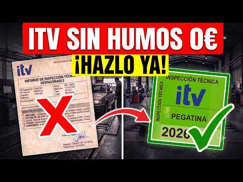 El TRUCO ALEMÁN de 0€ para PASAR la ITV sin HUMOS (¡HAZLO YA!)