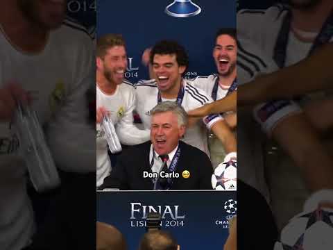 Carlo Ancelotti. Legend.