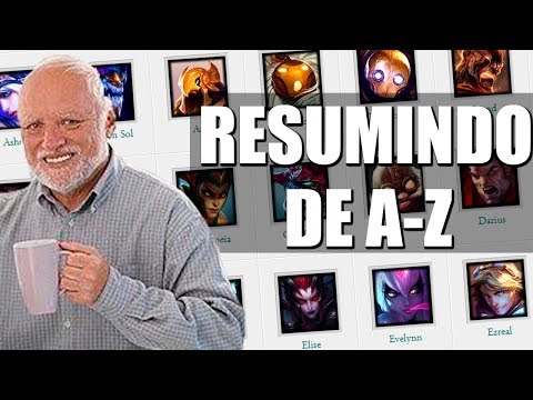 RESUMINDO OS CHAMPIONS DO LOL DE A-Z - PARTE 1