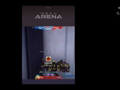 Nomad with revorker + ember gun mech arena/// #shorts