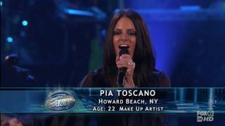 Pia Toscano Duet Karen Rodrigues, Can't Buy Me Love. American Idol Full HDTV  2