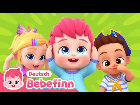 Kopf, Schultern, Knie und Fuß | EP88 | Sing mit Bebefinn | Bebefinn Deutsch - Kinderlieder
