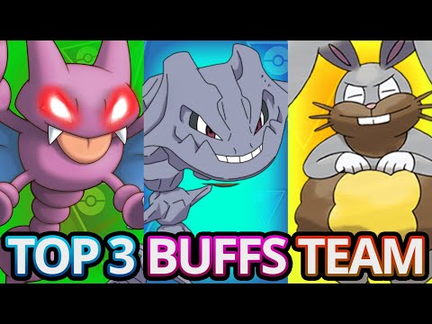 All 3 BEST Buffed Pokemon Take on the Great League! POKEMON GO BATTLE LEAGUE