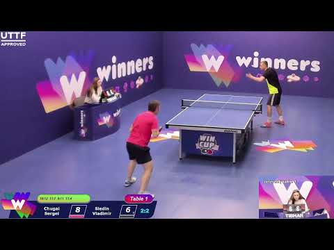 WINners CUP table 1  23.11  Chugai Sergei - Siedin Vladimir    18:00