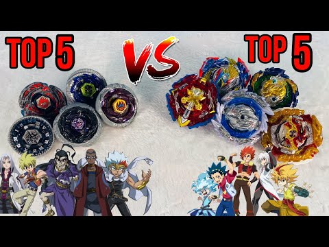TOP 5 Strongest Metal Fight Beyblades vs TOP 5 Strongest Burst Beyblades!! (INSANE MUST WATCH!!!)