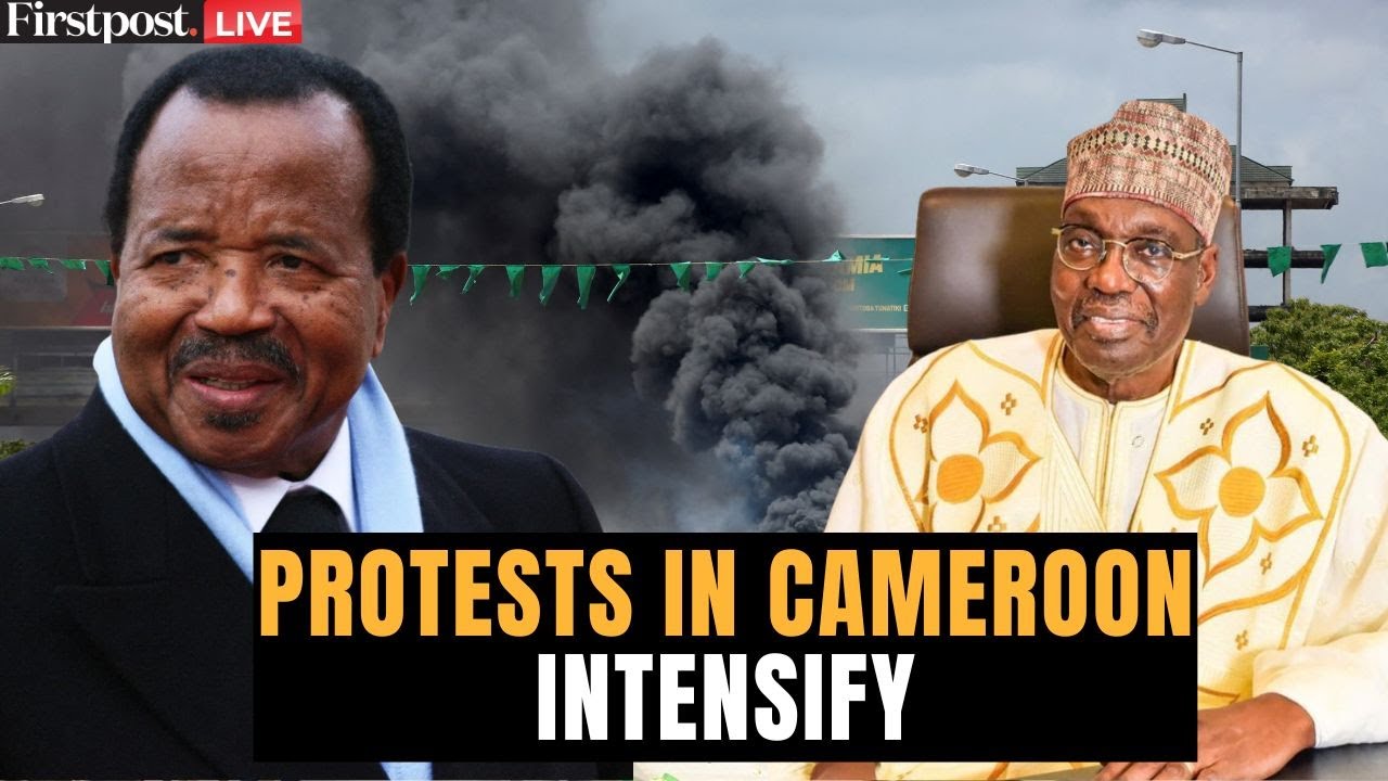 Cameroon Protests LIVE: Protests in Cameroon's Douala Over Paul Biya's Opponent Tchiroma's Statement