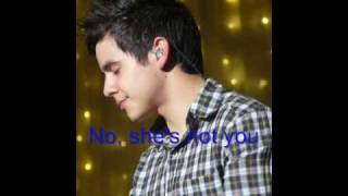 She&#39;s not you, with lyrics - David Archuleta.wmv