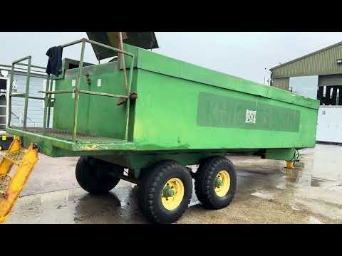 9000 litres Agri fuel bowser twin axle tank diesel - Image 2