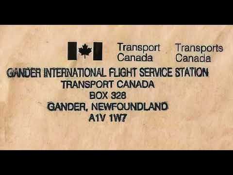 Gander Radio, Newfoundland, Canada - Recording from 1972