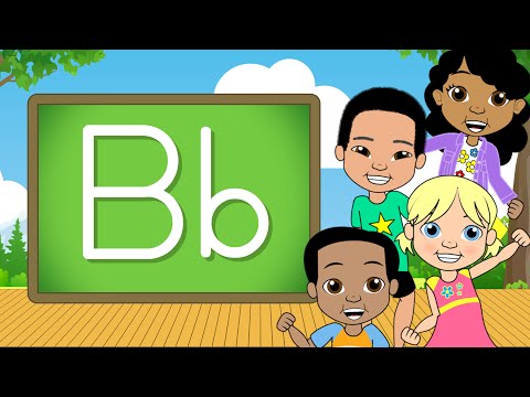 The Letter B | Alphabet A-Z | Jack Hartmann Alphabet Song| Letter B Song