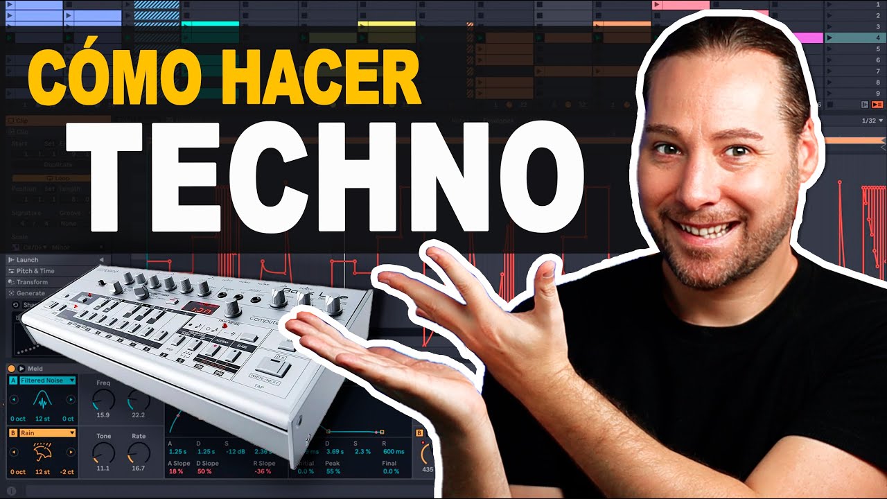 CÓMO HACER TECHNO con una TB-303 y Bombos Brutales🔥