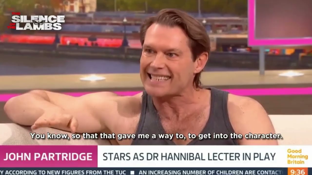 John Partridge talks Hannibal Lecter on Good Morning Britain