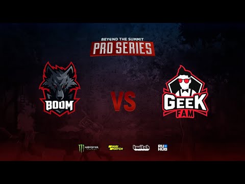 BOOM Esports vs Geek Fam, BTS Pro Series: Southeast Asia, bo3, game 1 [Lex & 4ce]