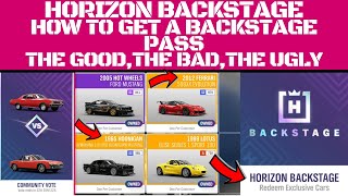 FORZA HORIZON 4-How to get a backstage PASS-HORIZON BACKSTAGE FULL INFO-Release date and more!