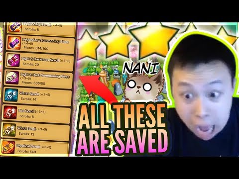 We CURSED The Summon Session! DONT DO THIS! - 600+ Scrolls / Saved For 6 Months! - Summoners War