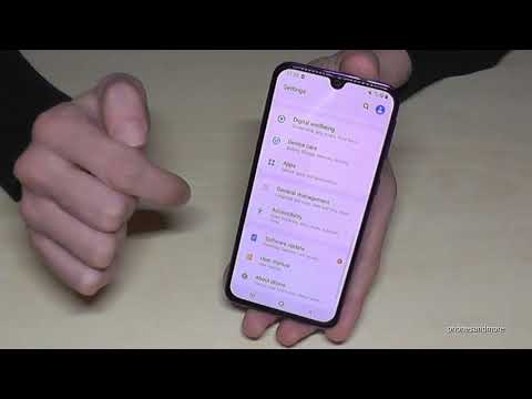 Samsung Galaxy A40: How to enable the Developer Options? for USB Debugging etc.